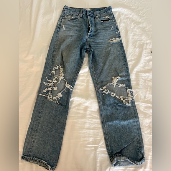 Agolde 90s mid rise. - Picture 1 of 4